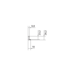 Product Drawing Mounting Rails metal