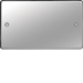 WRP2PS TWIN BLANK PLATE POLISHED STEEL